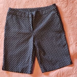 Counterparts Shorts, Black with White Pattern 10P